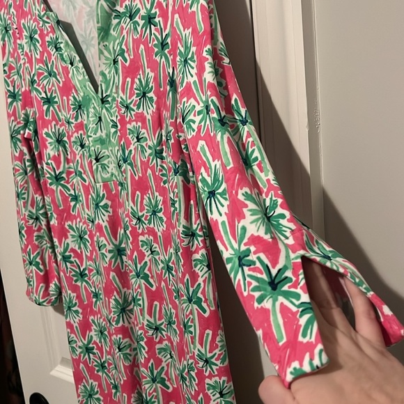 Crown & Ivy size small Vacation Tropical Palm Tree Dress 🌴 - Picture 3 of 6